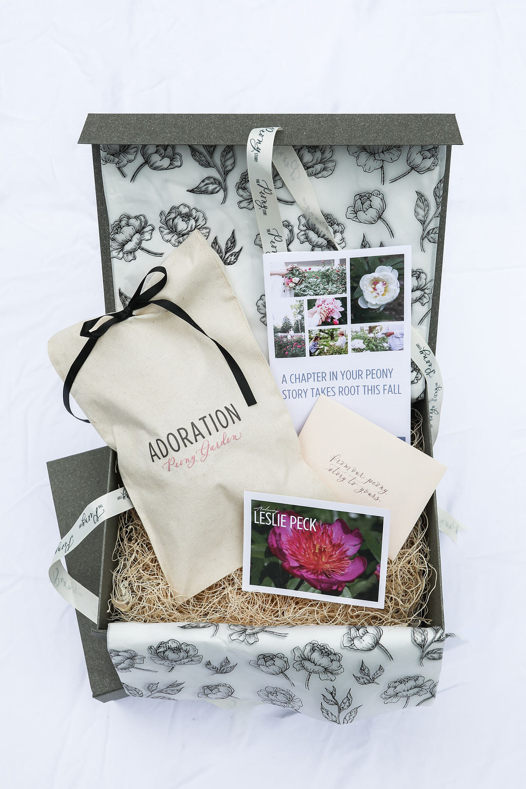 The Peony Story Root Gift | Leslie Peck 3/5 Eye Peony Root