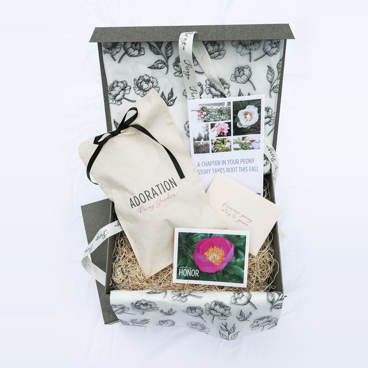 The Peony Story Keepsake Root | Honor